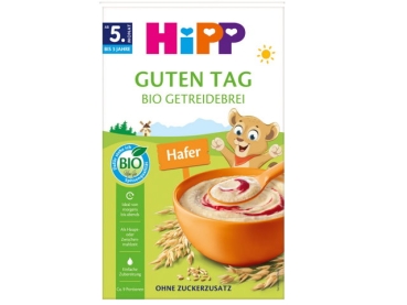 Hipp porridge di avena biologica del 5° mese 200 g